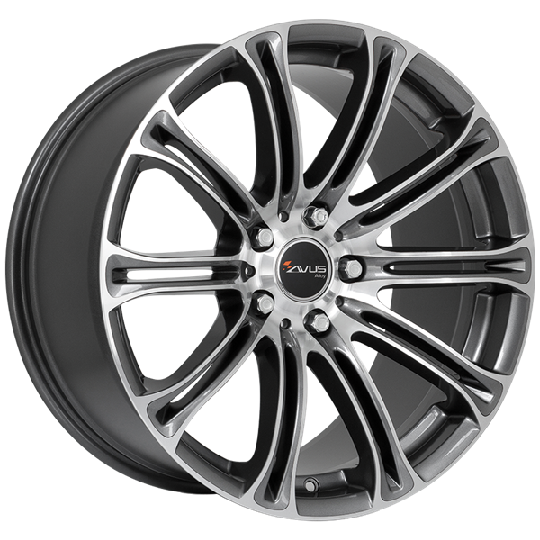 AVUS Racing AC-MB1 - Anthracite Polished 8,50x19 5x120,00 ET30,00