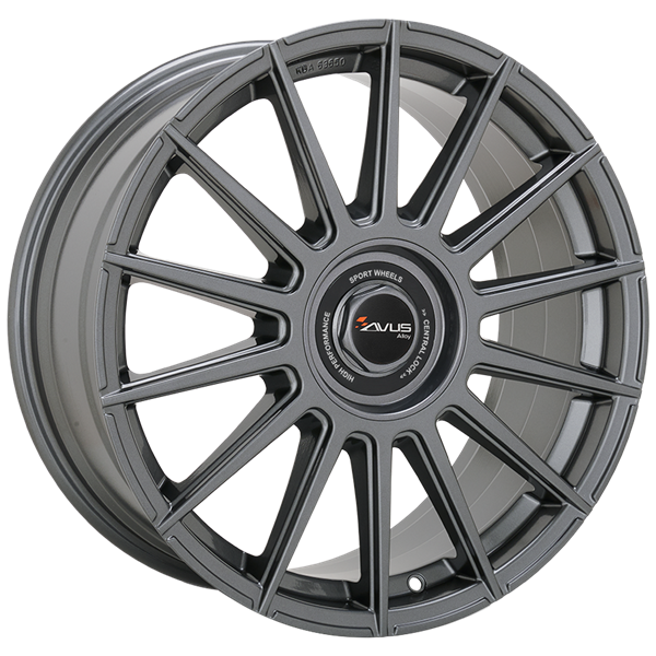 AVUS Racing AC-M09 - Anthracite 8,00x18 5x112,00 / 5x120,00 ET30,00