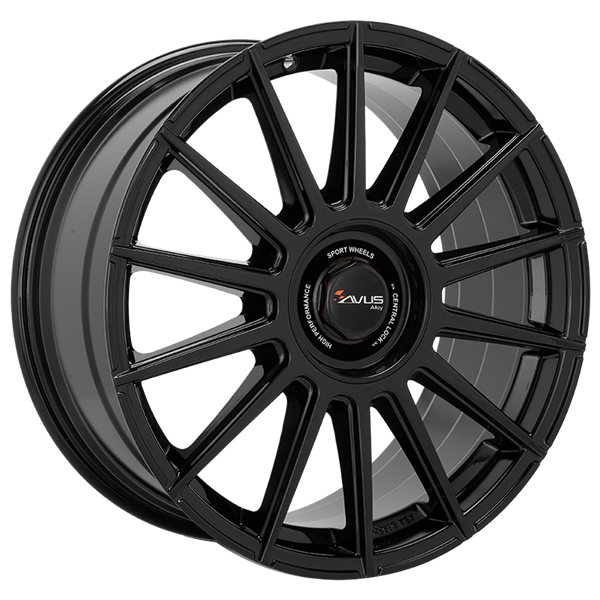 AVUS Racing AC-M09 - Black 8,00x18 5x112,00 / 5x120,00 ET30,00