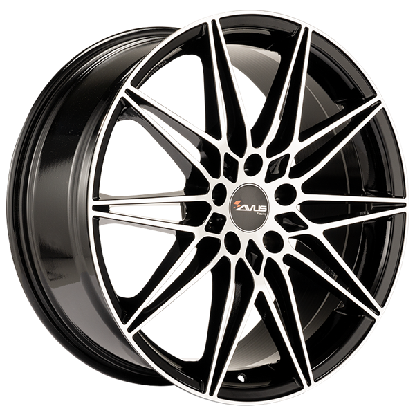 AVUS Racing AC-MB5 - Black Polished 8,00x18 5x112,00 ET35,00