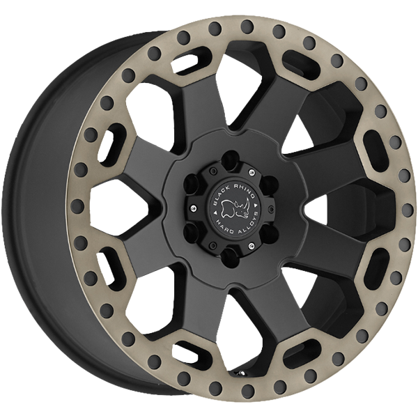 BLACK RHINO WARLORD MATT BLACK TITANIUM 8,00x18 5x120,00 ET35,00