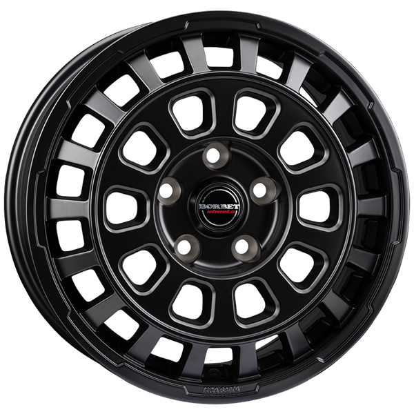 Borbet CW7 black matt 7,00x17 6x139,70 ET35,00