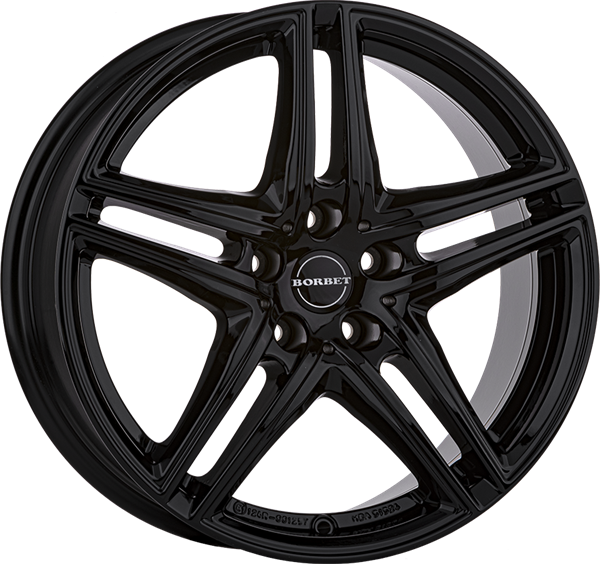 Borbet XR black 7,00x16 5x120,00 ET31,00