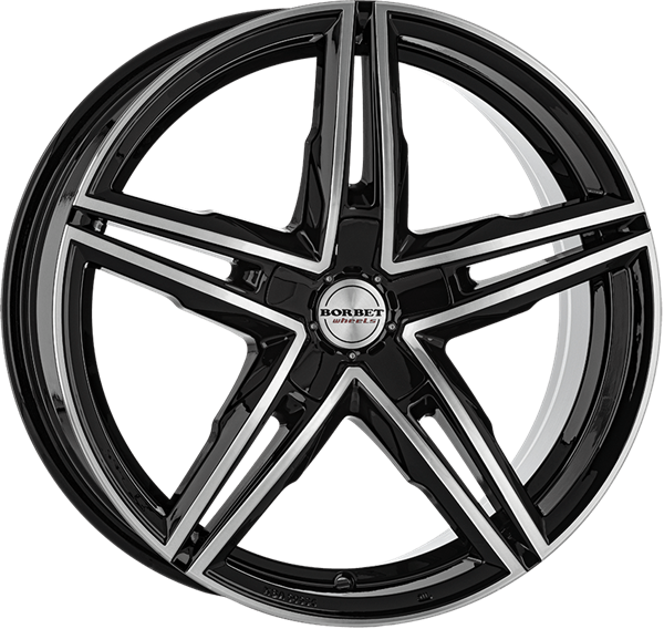 Borbet XRS black glossy 8,50x19 5x108,00 ET45,00