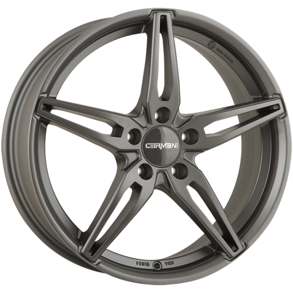 Carmani 15 Oskar Hyper Gun Metal 6,50x16 5x112,00 ET46,00