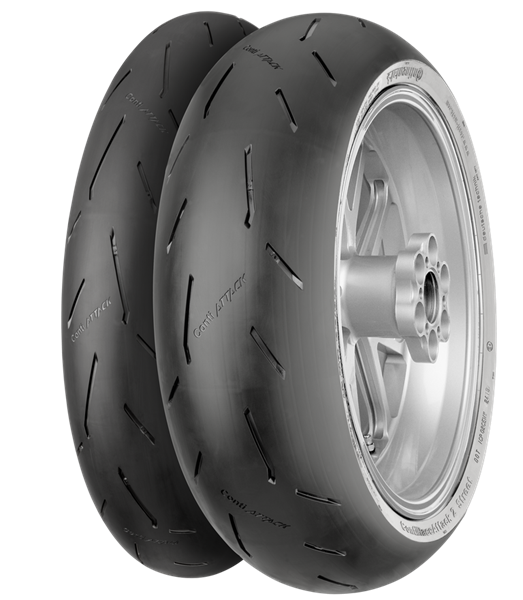 Continental ContiRaceAttack 2 Street 180/55ZR17 (73 W) Traseros TL M/C