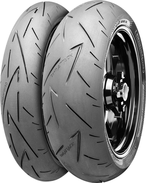 Continental ContiSportAttack 2 120/70ZR17 (58 W) Delanteros TL M/C