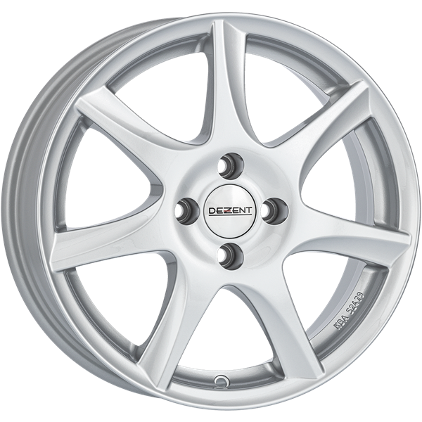 DEZENT TW silver 6,00x15 4x100,00 ET38,00