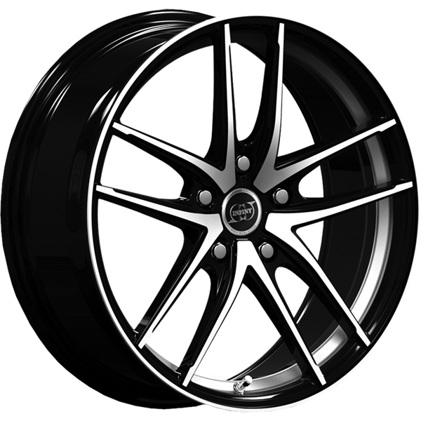 Infiny TOXIC Black Polished 6,50x15 5x108,00 ET35,00