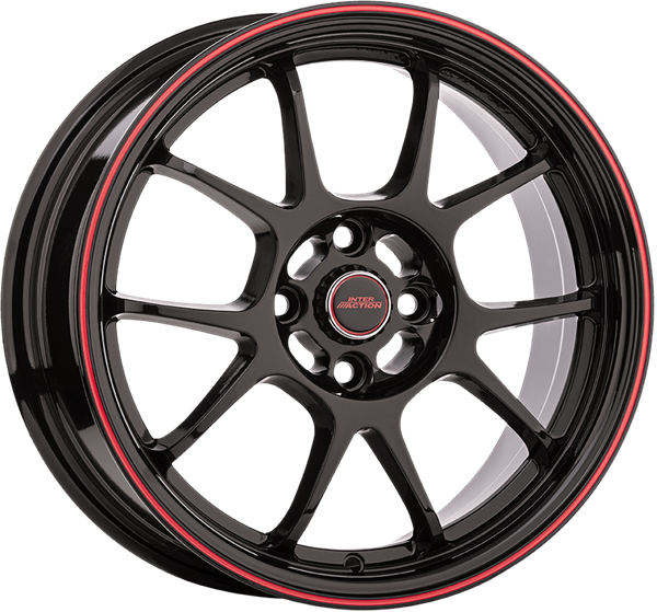 INTER ACTION PHOENIX BLACK RED 7,00x16 4x98,00 ET37,00