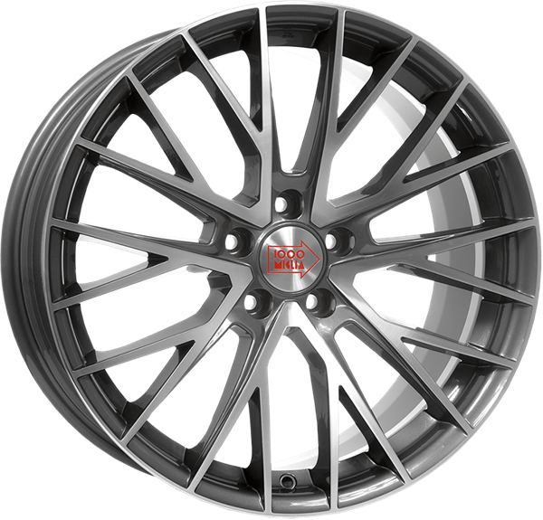 Mille Miglia MM1009 Dark Anthracite Polished 8,00x18 5x112,00 ET30,00