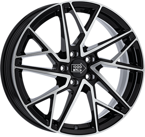 Mille Miglia RX25 Black Polished 7,50x17 5x112,00 ET35,00