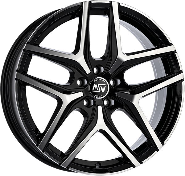 MSW 40 Black Polished 8,00x19 5x110,00 ET34,00