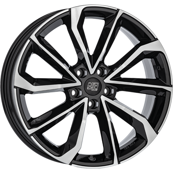 MSW 42 Black Polished 7,50x17 5x120,00 ET50,00