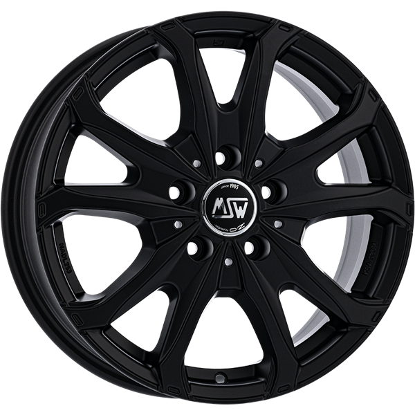 MSW 48 VAN Matt Black 7,00x17 5x120,00 ET55,00