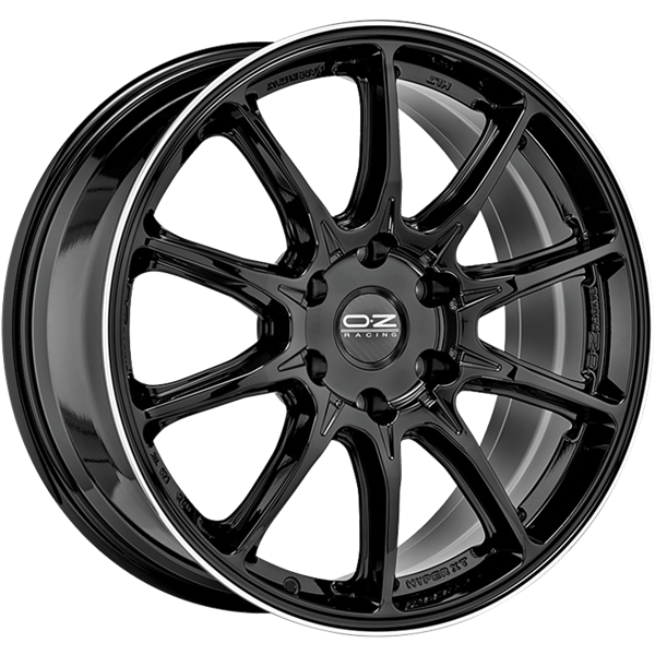 OZ HYPER XT HLT OFFROAD GLOSS BLACK DIAMOND LIP 9,00x20 6x114,30 ET38,00