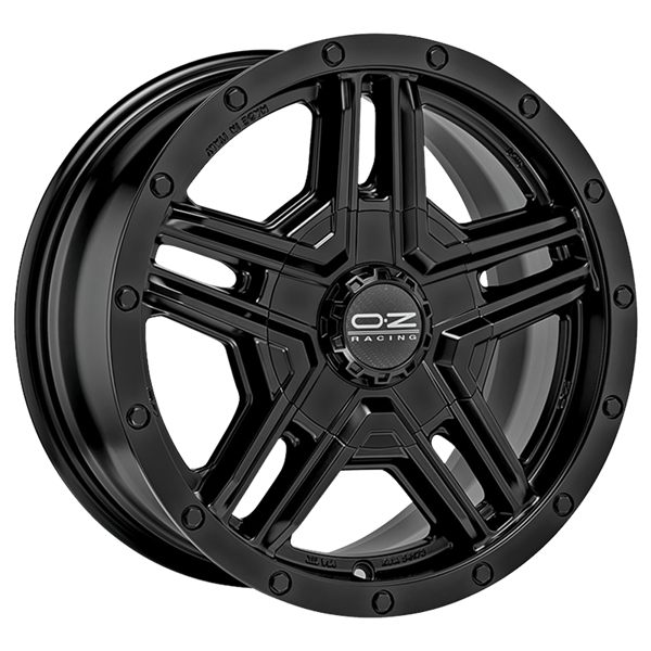 OZ RALLY ADVENTURE MATT BLACK 8,00x17 5x150,00 ET30,00