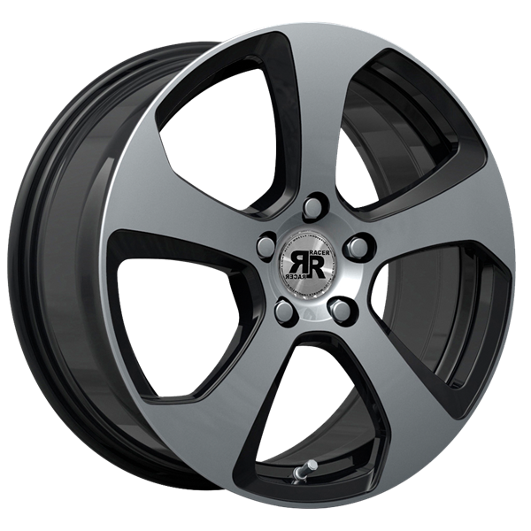 Racer FIVE Black Polished 7,50x17 5x112,00 ET42,00
