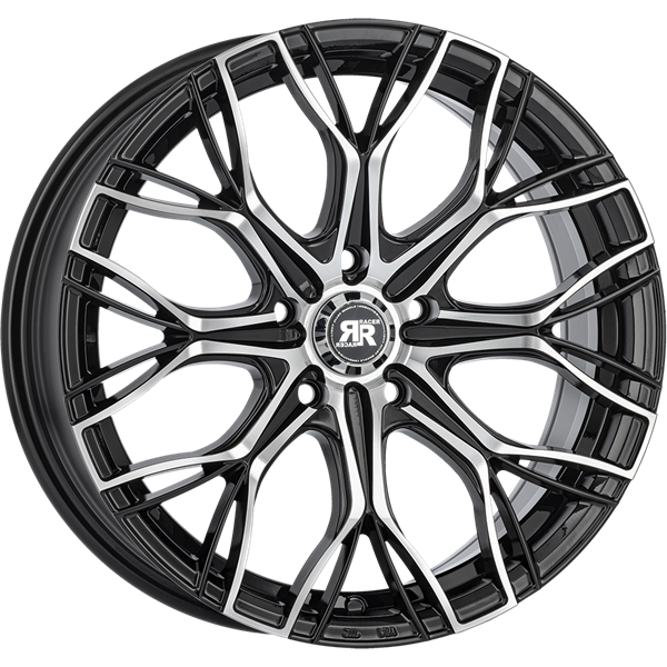 Racer MATRIX Black Polished 6,50x15 4x108,00 ET25,00