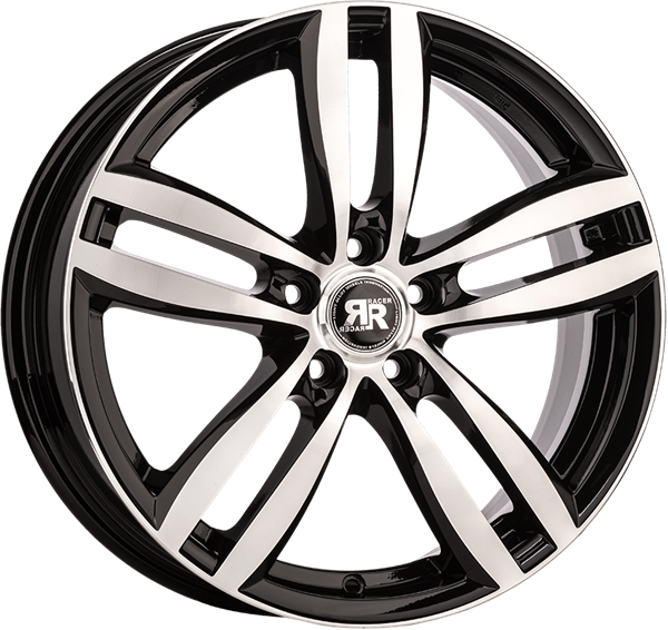 Racer TARGET Black Polished 6,50x16 5x108,00 ET47,50