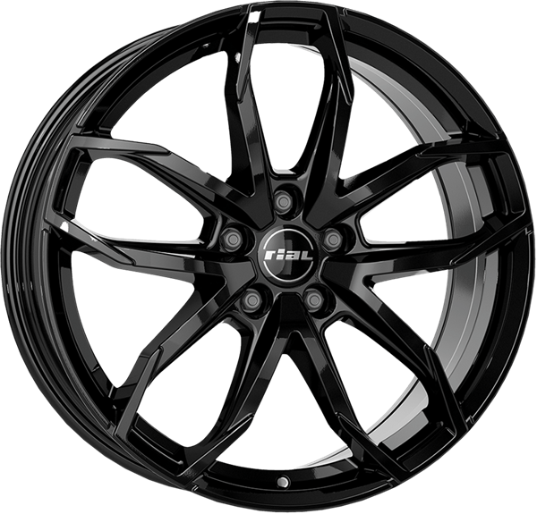 RIAL Lucca Black Gloss 7,50x17 5x100,00 ET45,00