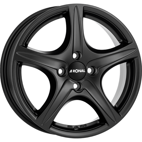 Ronal R56 Trend Black 6,00x15 4x100,00 ET38,00