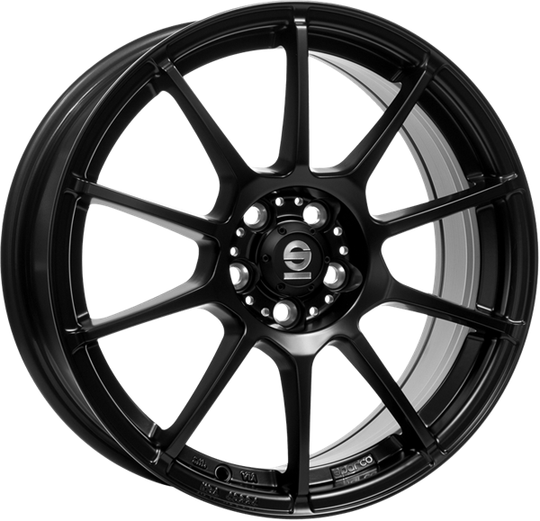 Sparco Assetto Gara Matt Black 7,00x17 4x108,00 ET42,00