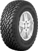 Primer plano de la banda de rodadura General GRABBER AT2 265/75 R16 121 R BSW