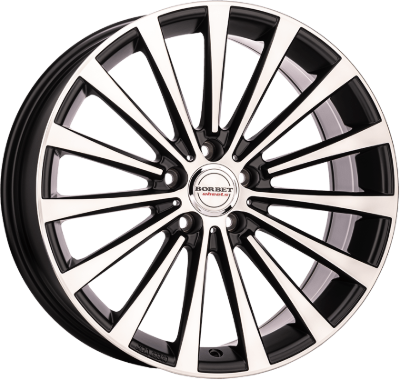 Borbet BLX dark 8,50x18 5x108,00 ET45,00