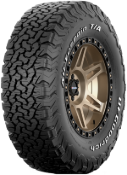 Primer plano de la banda de rodadura BFGoodrich All Terrain T/A KO2 265/70 R17 121 S RWL