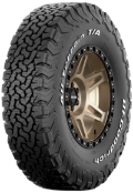 Primer plano de la banda de rodadura BFGoodrich All Terrain T/A KO2 235/85 R16 120 S RWL