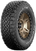 Primer plano de la banda de rodadura BFGoodrich All Terrain T/A KO2 245/70 R16 113 S RWL