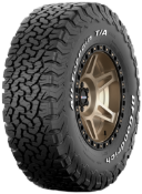 Primer plano de la banda de rodadura BFGoodrich All Terrain T/A KO2 275/70 R16 119 S RWL