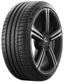 Primer plano de la banda de rodadura Michelin Pilot Sport 4 205/40 R18 86 Y XL, ZR, DT1
