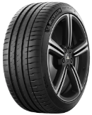 Primer plano de la banda de rodadura Michelin Pilot Sport 4 245/40 R18 97 Y XL, ZR, DT1