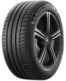 Primer plano de la banda de rodadura Michelin Pilot Sport 4 275/45 R18 107 Y XL, ZR