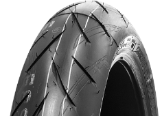 Primer plano de la banda de rodadura Bridgestone S21 130/70ZR16 (61 W) Delanteros TL M/C