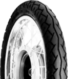Primer plano de la banda de rodadura Dunlop D110 80/90-16 43 P Traseros TT