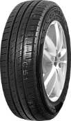 Primer plano de la banda de rodadura Pirelli Carrier All Season 205/65 R16 107/105 T C