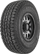 Primer plano de la banda de rodadura Yokohama Geolandar A/T G015 265/60 R20 121/118 S LT, RPB