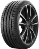 Primer plano de la banda de rodadura Michelin Pilot Sport 4 S 225/35 R19 88 Y XL, ZR