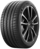 Primer plano de la banda de rodadura Michelin Pilot Sport 4 S 285/35 R19 103 Y XL, ZR