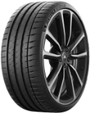 Primer plano de la banda de rodadura Michelin Pilot Sport 4 S 245/30 R20 90 Y XL, ZR