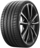 Primer plano de la banda de rodadura Michelin Pilot Sport 4 S 285/25 R22 95 Y XL, ZR