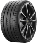 Primer plano de la banda de rodadura Michelin Pilot Sport 4 S 335/25 R22 105 Y XL, ZR