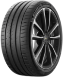 Primer plano de la banda de rodadura Michelin Pilot Sport 4 S 275/35 R21 103 Y XL, ZR