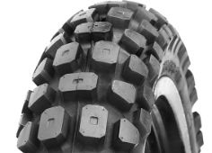 Primer plano de la banda de rodadura Deli Tire SB-107 100/80-17 52 R Delanteros TL M/C