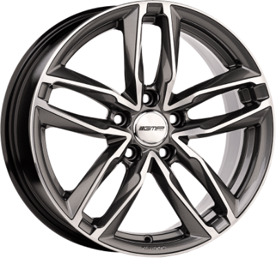GMP Italia ATOM Anthracite Diamond 7,50x17 5x112,00 ET45,00