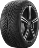 Primer plano de la banda de rodadura Michelin Pilot Alpin 5 285/40 R19 107 V XL, *