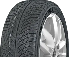 Primer plano de la banda de rodadura Michelin Pilot Alpin 5